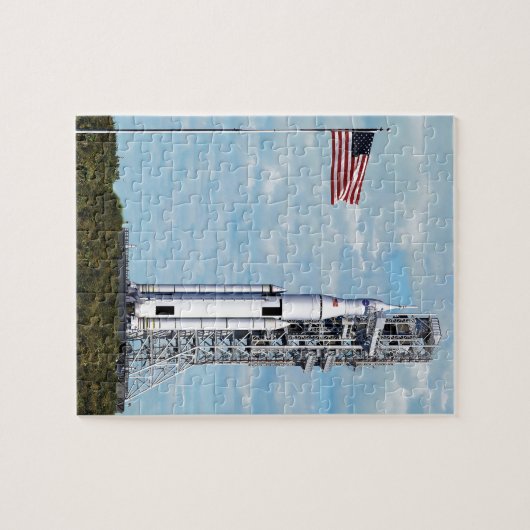 Startsystem für das NASA SLS-Weltraumbahnsystem Puzzle (Horizontal)