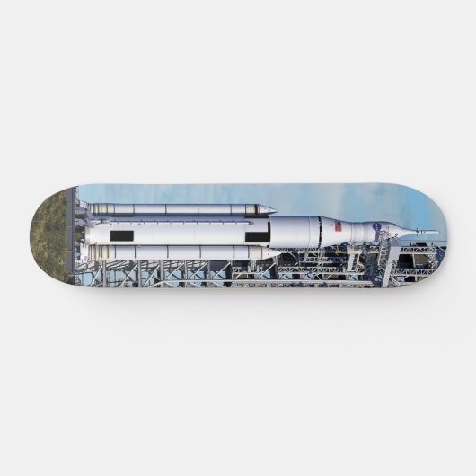Startsystem für das NASA SLS-Weltraumbahnsystem Skateboard (Horizontal)