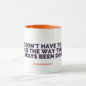 Startup Parent: Kernwert #7 Tasse (Zentrum)