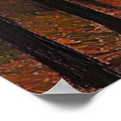 Starumn Path - Impressionist Style Poster (Ecke)