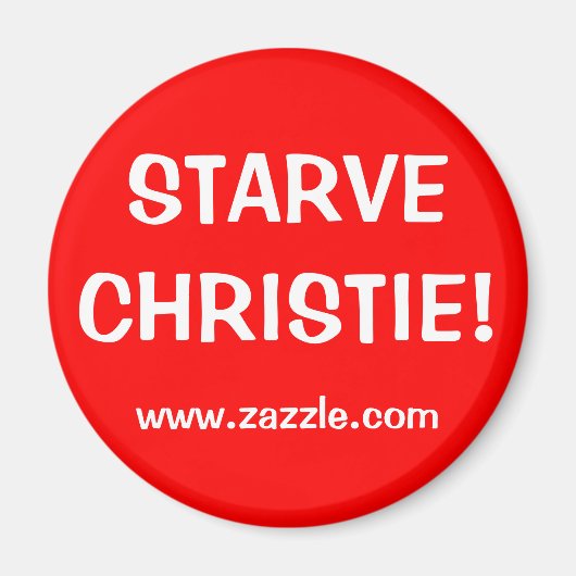 STARVE CHRISTIE MAGNET (Vorne)