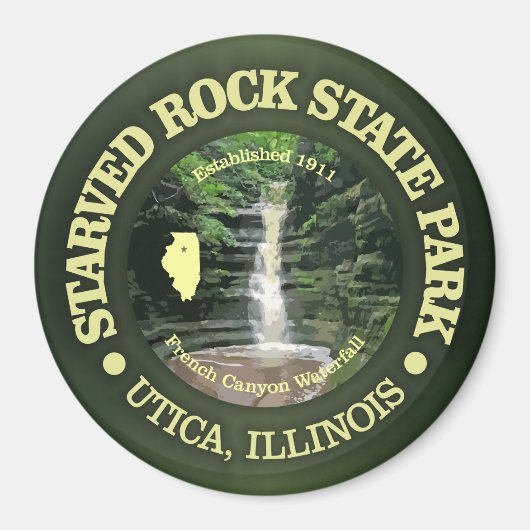 Starved Rock SP Magnet (Vorne)
