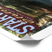 STARVED ROCK STAAT PARK - OGLESBY - ILLINOIS US POSTER (Ecke)