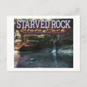 STARVED ROCK STAAT PARK - OGLESBY - ILLINOIS US POSTKARTE (Vorderseite)