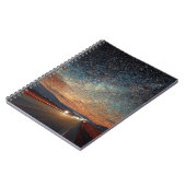Starway Highway Colorful Night Sky Notebook Notizblock (Linke Seite)