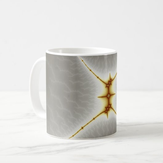 StarX - Fraktal-Tasse Kaffeetasse (Vorderseite Links)