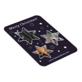 Stary Custom Senior Zuhause Care Fotos Weihnachten Magnet (Rechte Seite)