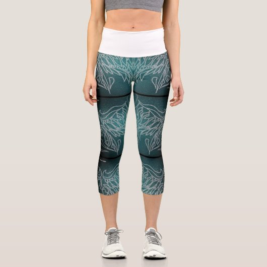 Stary night capri leggings (Vorderseite)