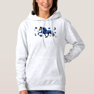 Stary Night Charismatic Tolting isländischen Pfer Hoodie