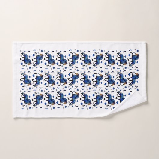 Stary Night Charismatic Tolting isländischen Pferd Badhandtuch Set (Handtuch)