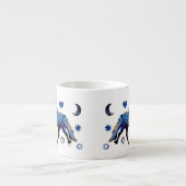 Stary Night Charismatic Tolting isländischen Pferd Espressotasse (Vorderseite)