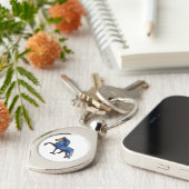 Stary Night Charismatic Tolting isländischen Pferd Schlüsselanhänger (Seite)