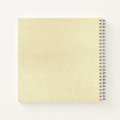 Stary Night Icelandic Pferd Notizblock (Rückseite)