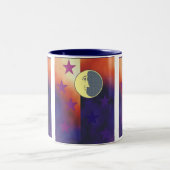 Stary, Stary Nacht Zweifarbige Tasse (Mittel)