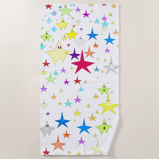 Starzy Beach Tower Strandtuch (Vorderseite)