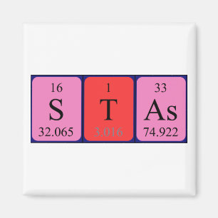 Stas Periodenmagnet Magnet