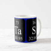 Stas Periodenname Tasse (VorderseiteRechts)