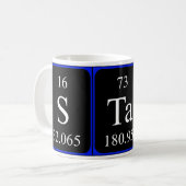 Stas Periodenname Tasse (Vorderseite Links)