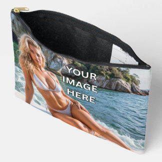 STASH! 👜 Custom Pouch – Add Image or Text Zubehörtasche