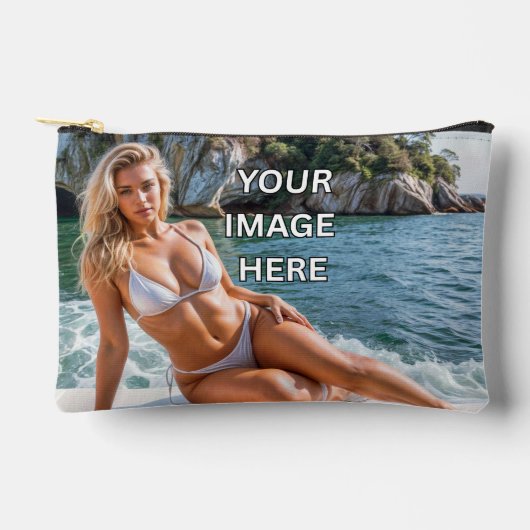 STASH! 👜 Maßgeschneiderte Tasche – Bild oder Text (Vorderseite)