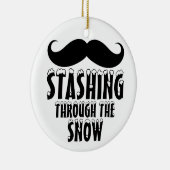 Stashing durch den Schnee Weihnachtsbaum Ornamente (Rechts)