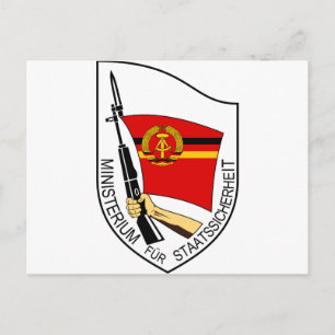 Stasi - DDR (DDR) Postkarte