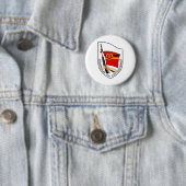 Stasi - DDR (Deutsche Demokratische Republik) Button (Beispiel)