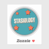 Stasiologie Aufkleber (Blatt)