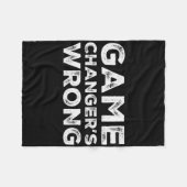 Stat Keeper's Wrong Sell Softll Scorekeeper Fun De Fleecedecke (Vorderseite (Horizontal))