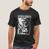 STATAZEET Sei ruhig STATAZIT Funny Italienischer A T-Shirt (Vorderseite)
