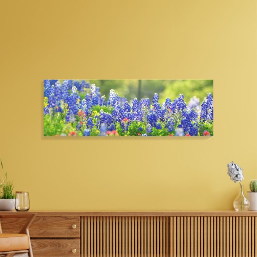 State Bluebonnets Leinwanddruck (Insitu (Wohnzimmer))