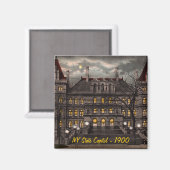 State Capitol Albany NY Magnet (Vorderseite/Rückseite)