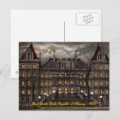 State Capitol Albany NY Postkarte (Vorne/Hinten)