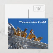 State Capitol Postkarte (Vorne/Hinten)