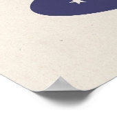 State College, PA Retro Varsity-Style Poster (Ecke)