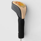 State Emblem of Andorra Historic Co-Principality Golf Headcover (angewinkelt)