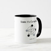 State Es ist kompliziert Zweibecher-Programmierert Tasse (VorderseiteRechts)