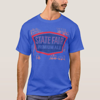 State Fair Premium Ale Bier Retro Ehemalige Brauer T-Shirt