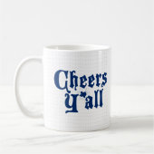 State Flag Blue Chee Y'all Coffee Tasse (Links)