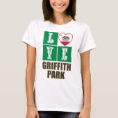 State Flag Heart Griffith Park T-Shirt (Vorderseite)