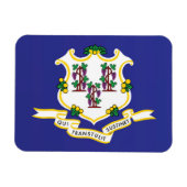 State Flag of Connecticut, USA Magnet (Horizontal)