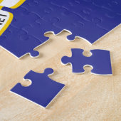 State Flag of Connecticut, USA Puzzle (Seite)