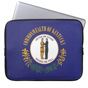 State Flag of Kentucky, USA Laptopschutzhülle