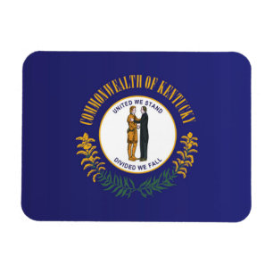 State Flag of Kentucky, USA Magnet