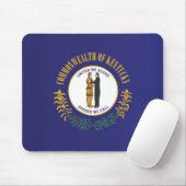 State Flag of Kentucky, USA Mousepad (Mit Mouse)