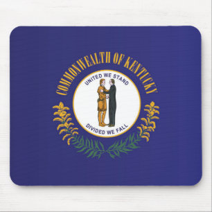 State Flag of Kentucky, USA Mousepad