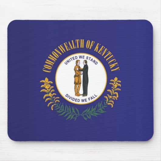State Flag of Kentucky, USA Mousepad (Vorne)