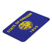 State Flag of Oregon, USA Magnet (Linke Seite)
