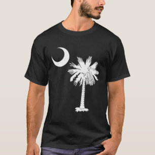 State Flag Palmetto Tree Crescent M T-Shirt