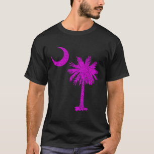 State Flag Palmetto Tree Crescent M T-Shirt